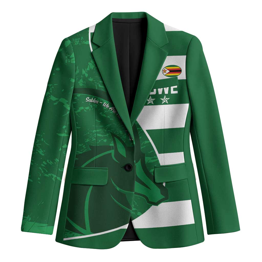 Zimbabwe Rugby Custom Blazer Sables 3rd Champions Proud - Wonder Print Shop