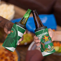 Zimbabwe Rugby Custom 4 in 1 Can Cooler Tumbler Sables 3rd Champions Proud - Wonder Print Shop