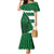 Zimbabwe Rugby Custom Family Matching Mermaid Dress and Hawaiian Shirt Sables 3rd Champions Proud - Wonder Print Shop