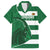 Zimbabwe Rugby Custom Family Matching Off The Shoulder Long Sleeve Dress and Hawaiian Shirt Sables 3rd Champions Proud - Wonder Print Shop