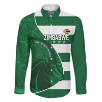 Zimbabwe Rugby Custom Family Matching Puletasi and Hawaiian Shirt Sables 3rd Champions Proud - Wonder Print Shop