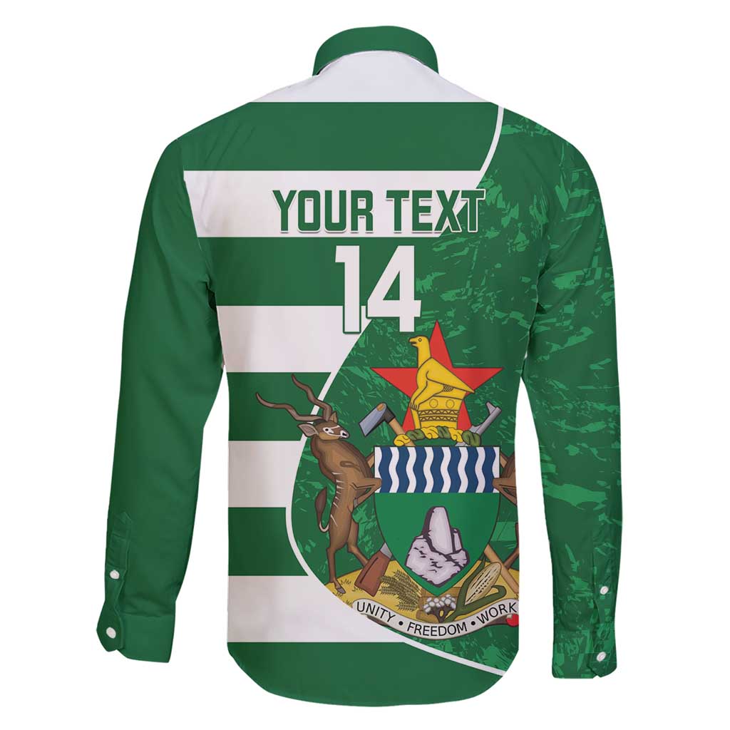 Zimbabwe Rugby Custom Family Matching Short Sleeve Bodycon Dress and Hawaiian Shirt Sables 3rd Champions Proud - Wonder Print Shop