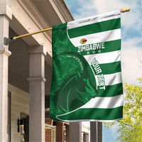 Zimbabwe Rugby Custom Garden Flag Sables 3rd Champions Proud - Wonder Print Shop