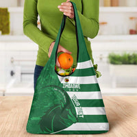 Zimbabwe Rugby Custom Grocery Bag Sables 3rd Champions Proud - Wonder Print Shop