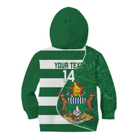 Zimbabwe Rugby Custom Kid Hoodie Sables 3rd Champions Proud - Wonder Print Shop