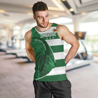 Zimbabwe Rugby Custom Men Tank Top Sables 3rd Champions Proud - Wonder Print Shop