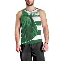 Zimbabwe Rugby Custom Men Tank Top Sables 3rd Champions Proud - Wonder Print Shop