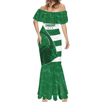 Zimbabwe Rugby Custom Mermaid Dress Sables 3rd Champions Proud - Wonder Print Shop