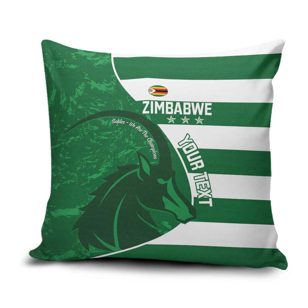Zimbabwe Rugby Custom Pillow Cover Sables 3rd Champions Proud - Wonder Print Shop