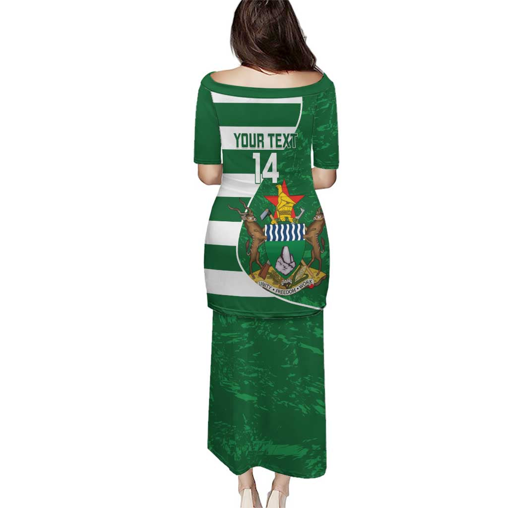 Zimbabwe Rugby Custom Puletasi Sables 3rd Champions Proud - Wonder Print Shop