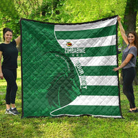 Zimbabwe Rugby Custom Quilt Sables 3rd Champions Proud - Wonder Print Shop