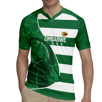 Zimbabwe Rugby Custom Rugby Jersey Sables 3rd Champions Proud - Wonder Print Shop