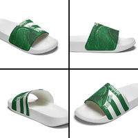 Zimbabwe Rugby Custom Slide Sandals Sables 3rd Champions Proud - Wonder Print Shop