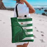 Zimbabwe Rugby Custom Tote Bag Sables 3rd Champions Proud - Wonder Print Shop