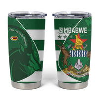 Zimbabwe Rugby Custom Tumbler Cup Sables 3rd Champions Proud - Wonder Print Shop