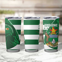 Zimbabwe Rugby Custom Tumbler Cup Sables 3rd Champions Proud - Wonder Print Shop