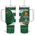 Zimbabwe Rugby Custom Tumbler With Handle Sables 3rd Champions Proud - Wonder Print Shop