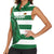 Zimbabwe Rugby Custom Women Sleeveless Polo Shirt Sables 3rd Champions Proud - Wonder Print Shop