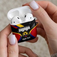 Custom Colombia Football AirPods Case Vamos Las Chicas Superpoderosas - Wonder Print Shop