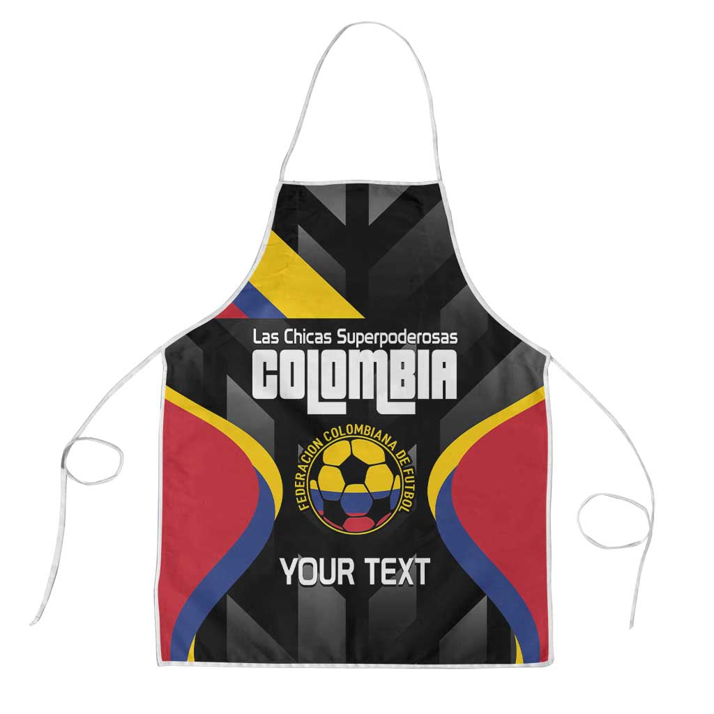 Custom Colombia Football Apron Vamos Las Chicas Superpoderosas - Wonder Print Shop