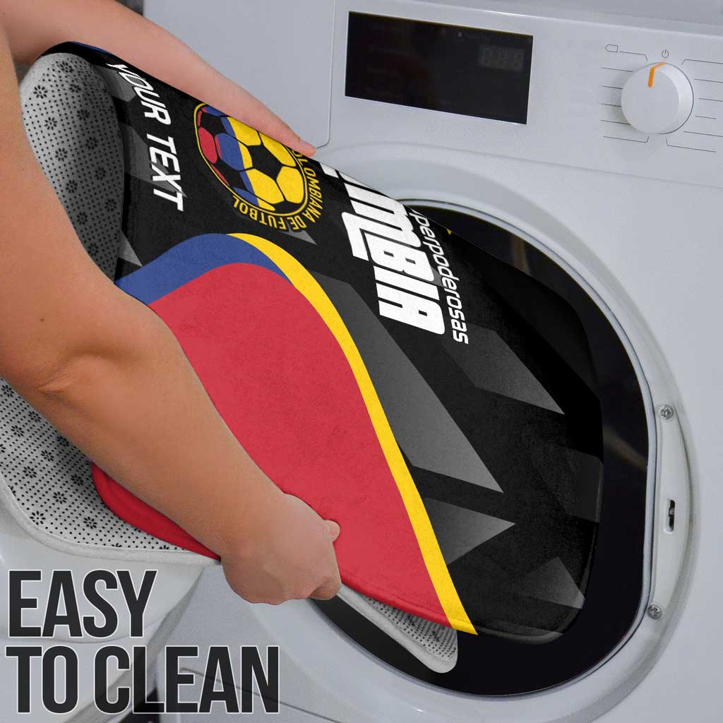 Custom Colombia Football Bathroom Set Vamos Las Chicas Superpoderosas - Wonder Print Shop