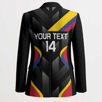 Custom Colombia Football Blazer Vamos Las Chicas Superpoderosas - Wonder Print Shop