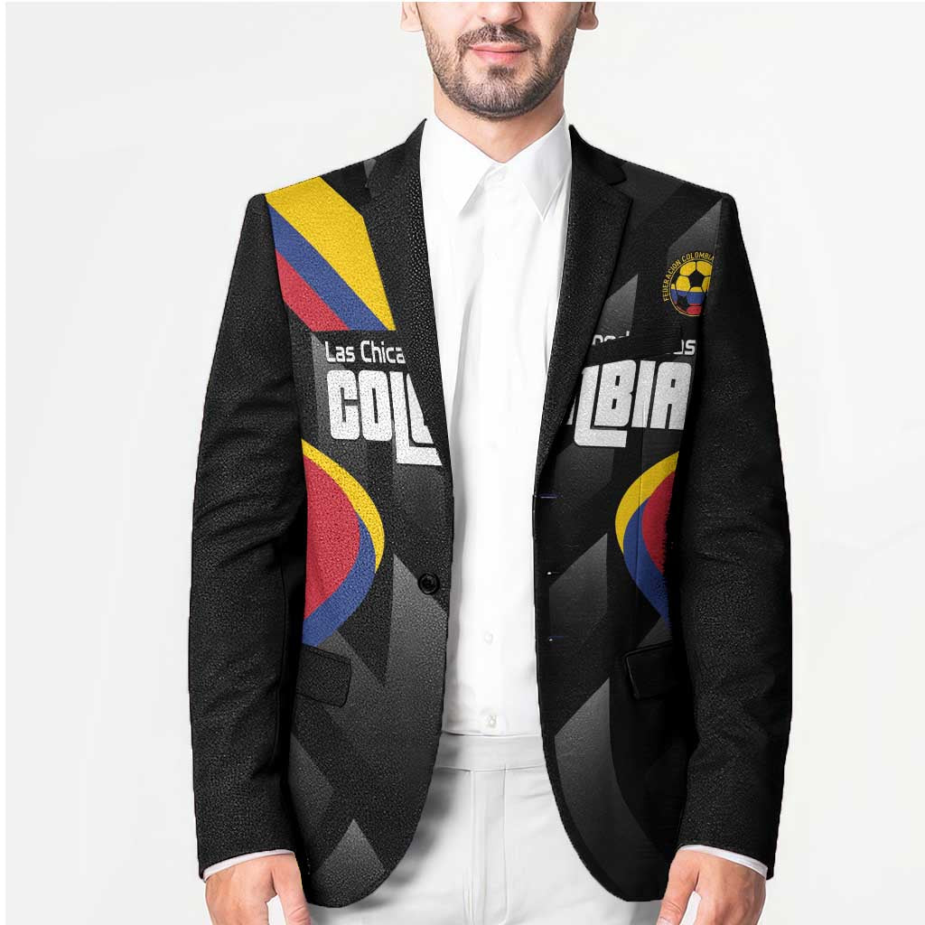 Custom Colombia Football Blazer Vamos Las Chicas Superpoderosas - Wonder Print Shop