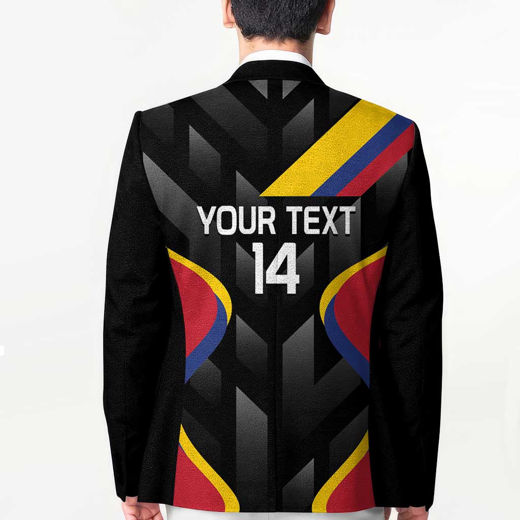 Custom Colombia Football Blazer Vamos Las Chicas Superpoderosas - Wonder Print Shop