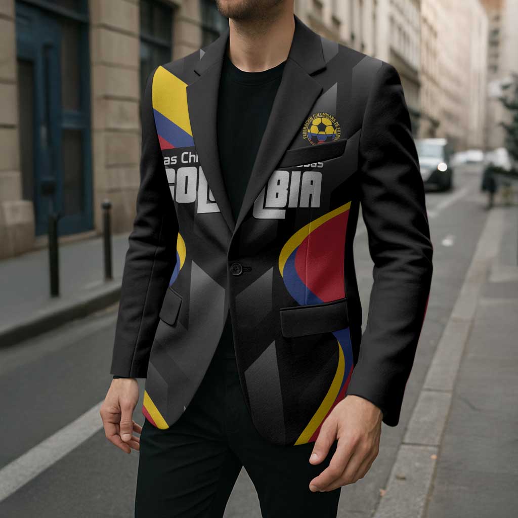 Custom Colombia Football Blazer Vamos Las Chicas Superpoderosas - Wonder Print Shop