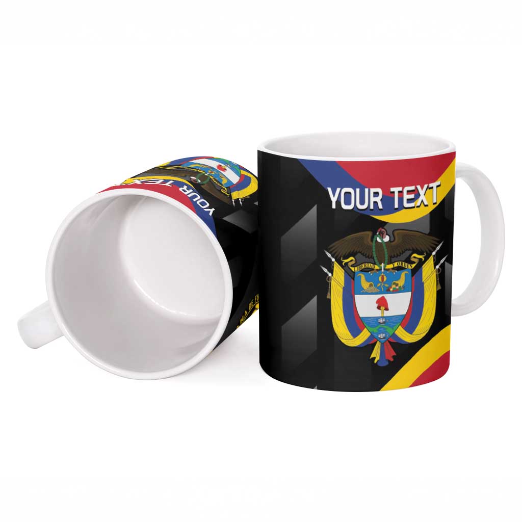 Custom Colombia Football Ceramic Mug Vamos Las Chicas Superpoderosas - Wonder Print Shop