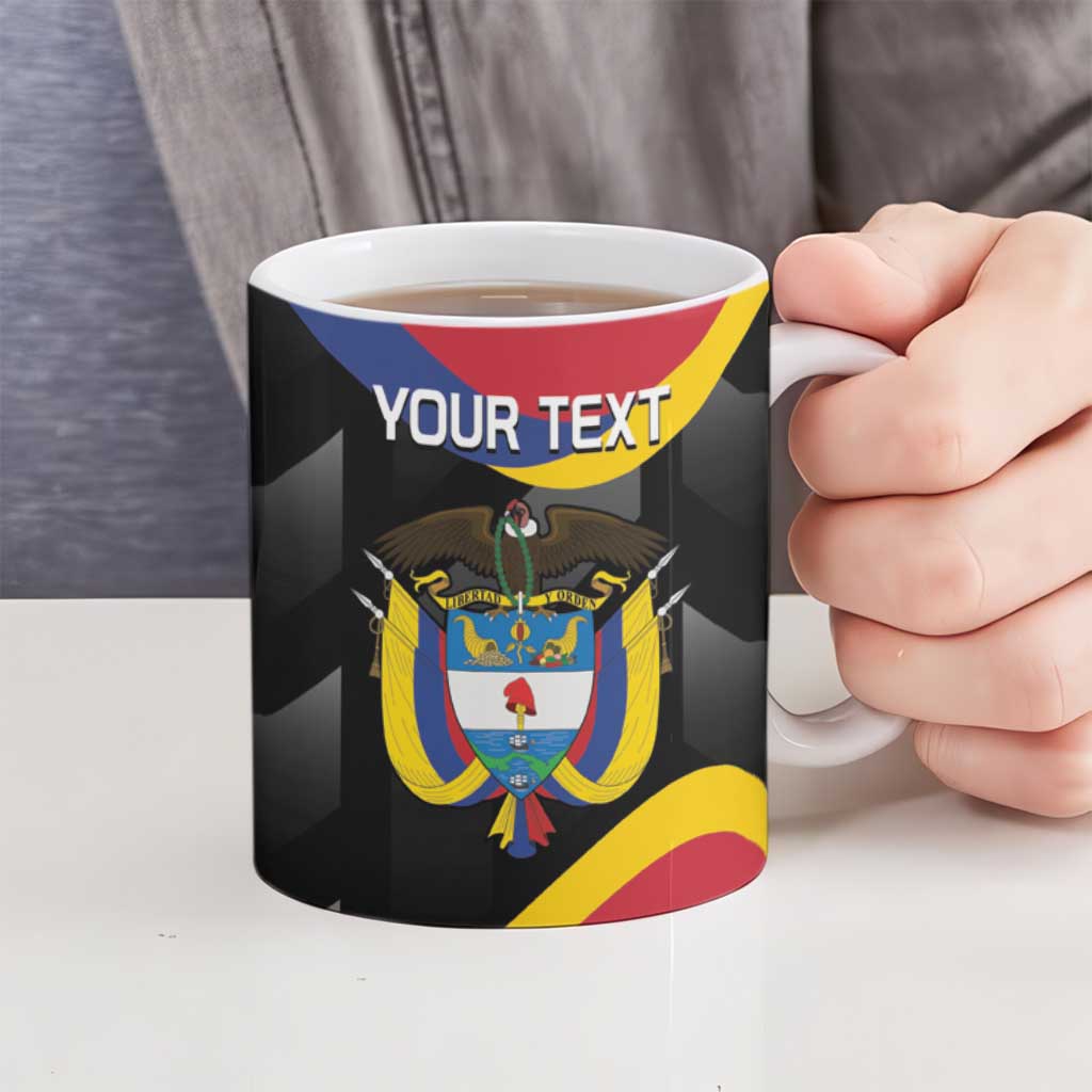 Custom Colombia Football Ceramic Mug Vamos Las Chicas Superpoderosas - Wonder Print Shop