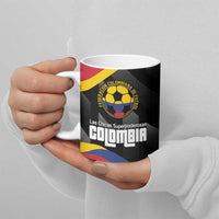 Custom Colombia Football Ceramic Mug Vamos Las Chicas Superpoderosas - Wonder Print Shop