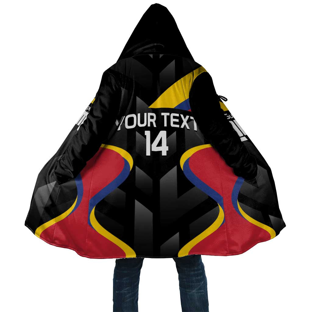 Custom Colombia Football Cloak Vamos Las Chicas Superpoderosas - Wonder Print Shop