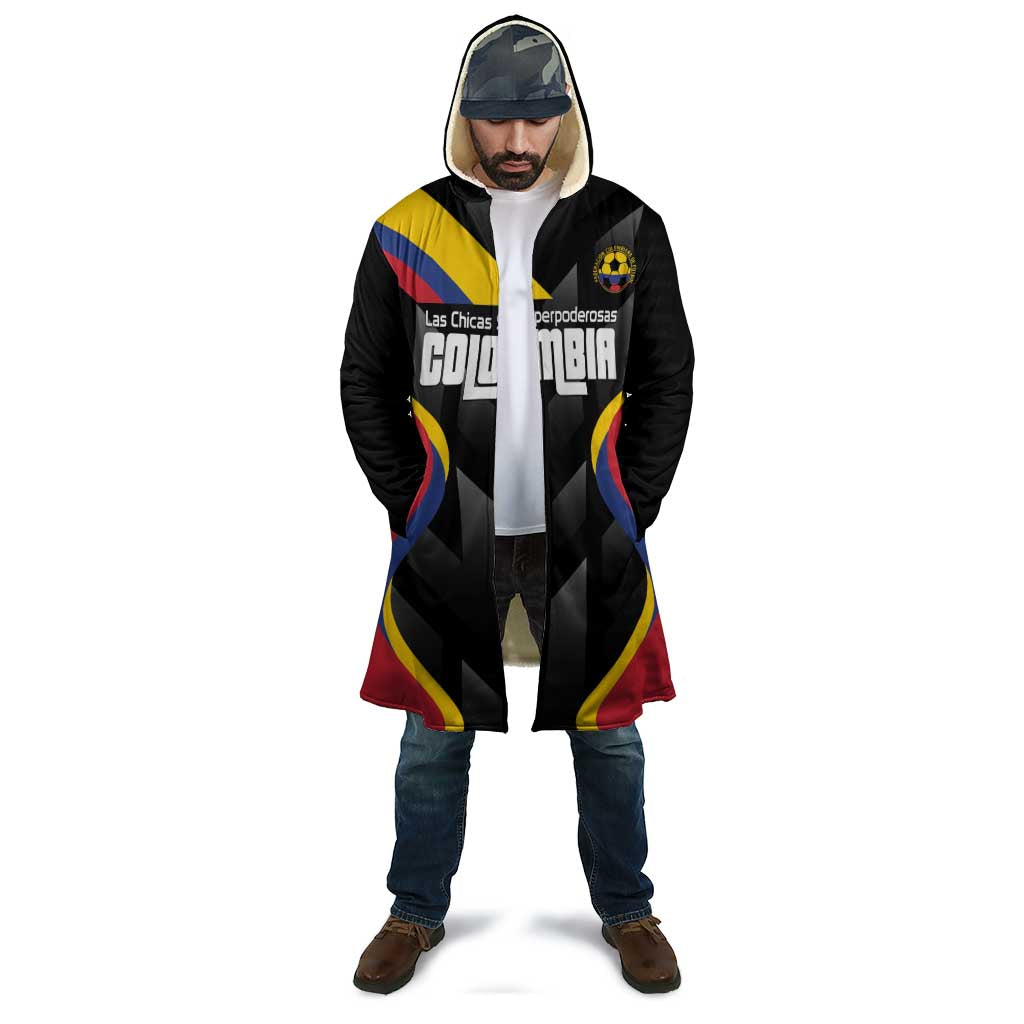 Custom Colombia Football Cloak Vamos Las Chicas Superpoderosas - Wonder Print Shop