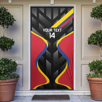 Custom Colombia Football Door Cover Vamos Las Chicas Superpoderosas - Wonder Print Shop