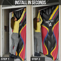 Custom Colombia Football Door Cover Vamos Las Chicas Superpoderosas - Wonder Print Shop