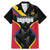 Custom Colombia Football Family Matching Mermaid Dress and Hawaiian Shirt Vamos Las Chicas Superpoderosas - Wonder Print Shop