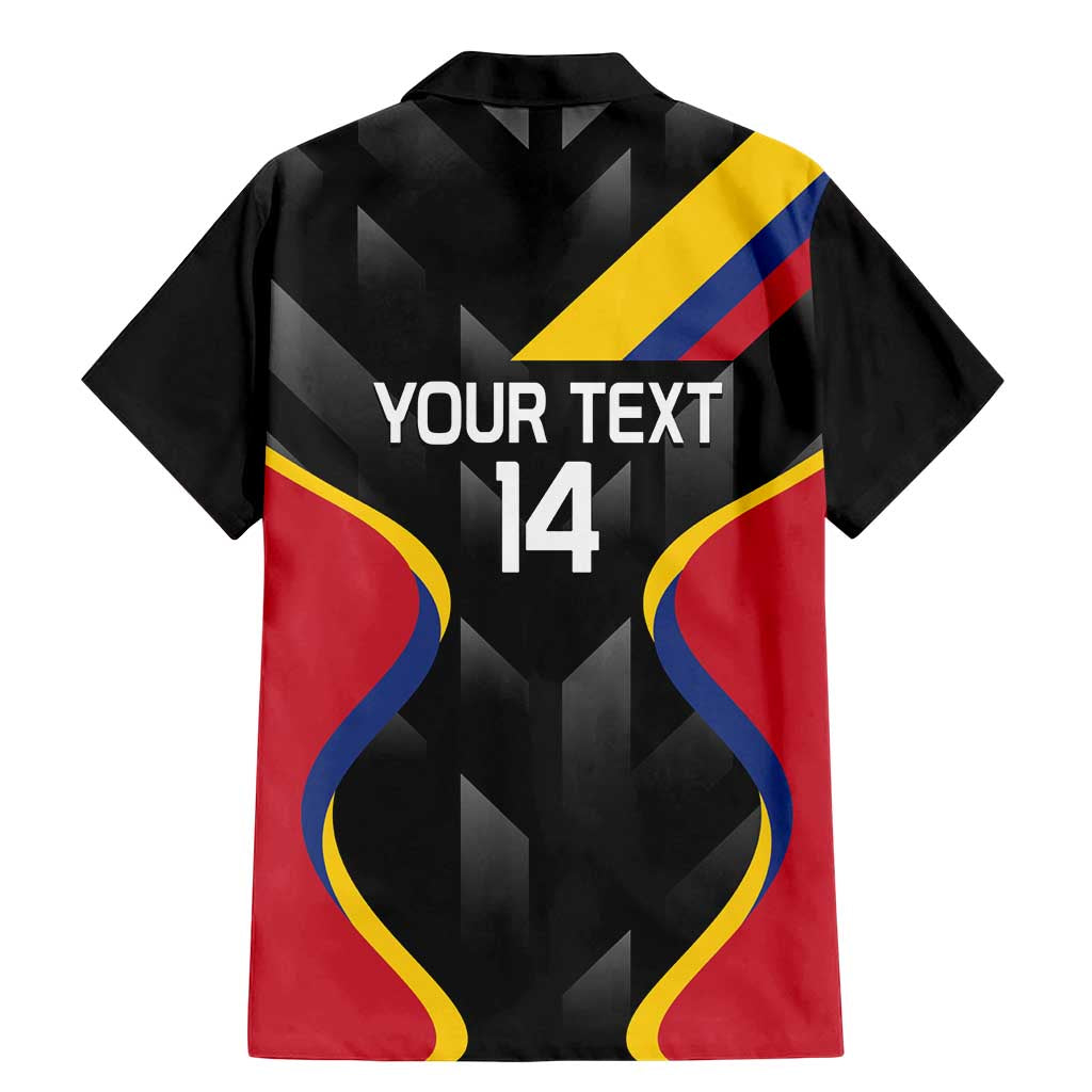 Custom Colombia Football Family Matching Mermaid Dress and Hawaiian Shirt Vamos Las Chicas Superpoderosas - Wonder Print Shop