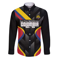 Custom Colombia Football Family Matching Puletasi and Hawaiian Shirt Vamos Las Chicas Superpoderosas - Wonder Print Shop