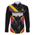 Custom Colombia Football Family Matching Puletasi and Hawaiian Shirt Vamos Las Chicas Superpoderosas - Wonder Print Shop