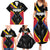 Custom Colombia Football Family Matching Summer Maxi Dress and Hawaiian Shirt Vamos Las Chicas Superpoderosas - Wonder Print Shop