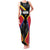 Custom Colombia Football Family Matching Tank Maxi Dress and Hawaiian Shirt Vamos Las Chicas Superpoderosas - Wonder Print Shop