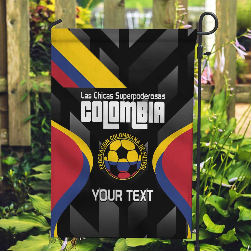 Custom Colombia Football Garden Flag Vamos Las Chicas Superpoderosas - Wonder Print Shop