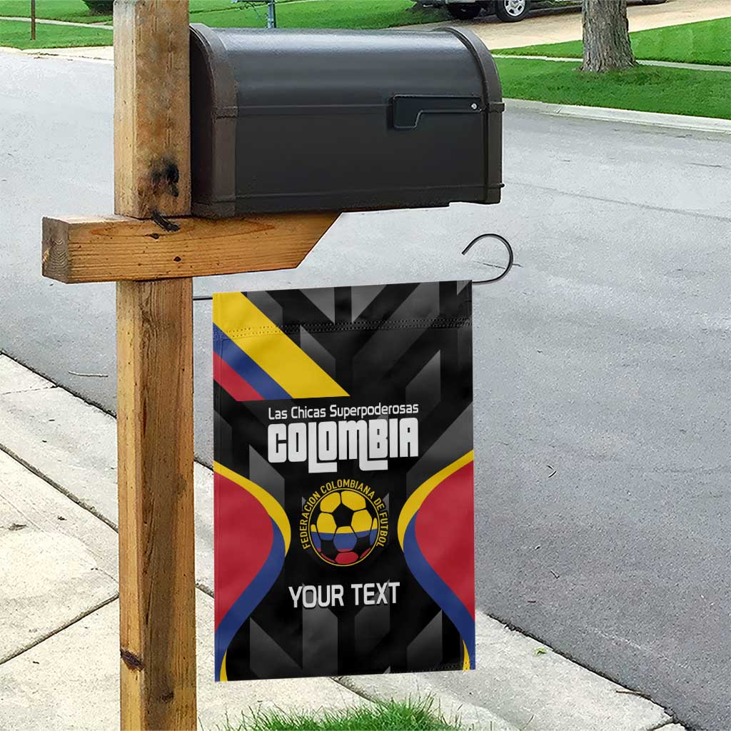 Custom Colombia Football Garden Flag Vamos Las Chicas Superpoderosas - Wonder Print Shop