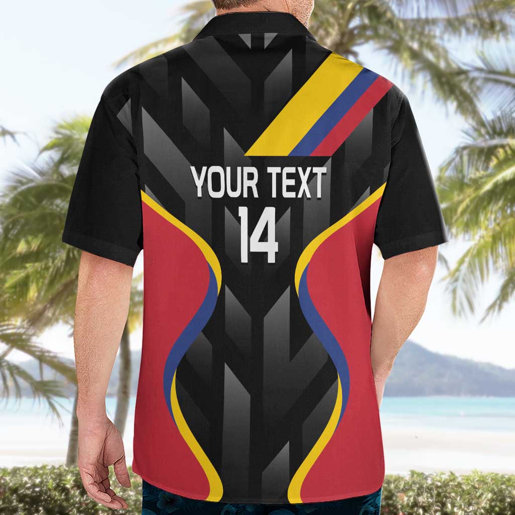 Custom Colombia Football Hawaiian Shirt Vamos Las Chicas Superpoderosas - Wonder Print Shop