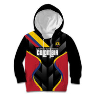 Custom Colombia Football Kid Hoodie Vamos Las Chicas Superpoderosas - Wonder Print Shop