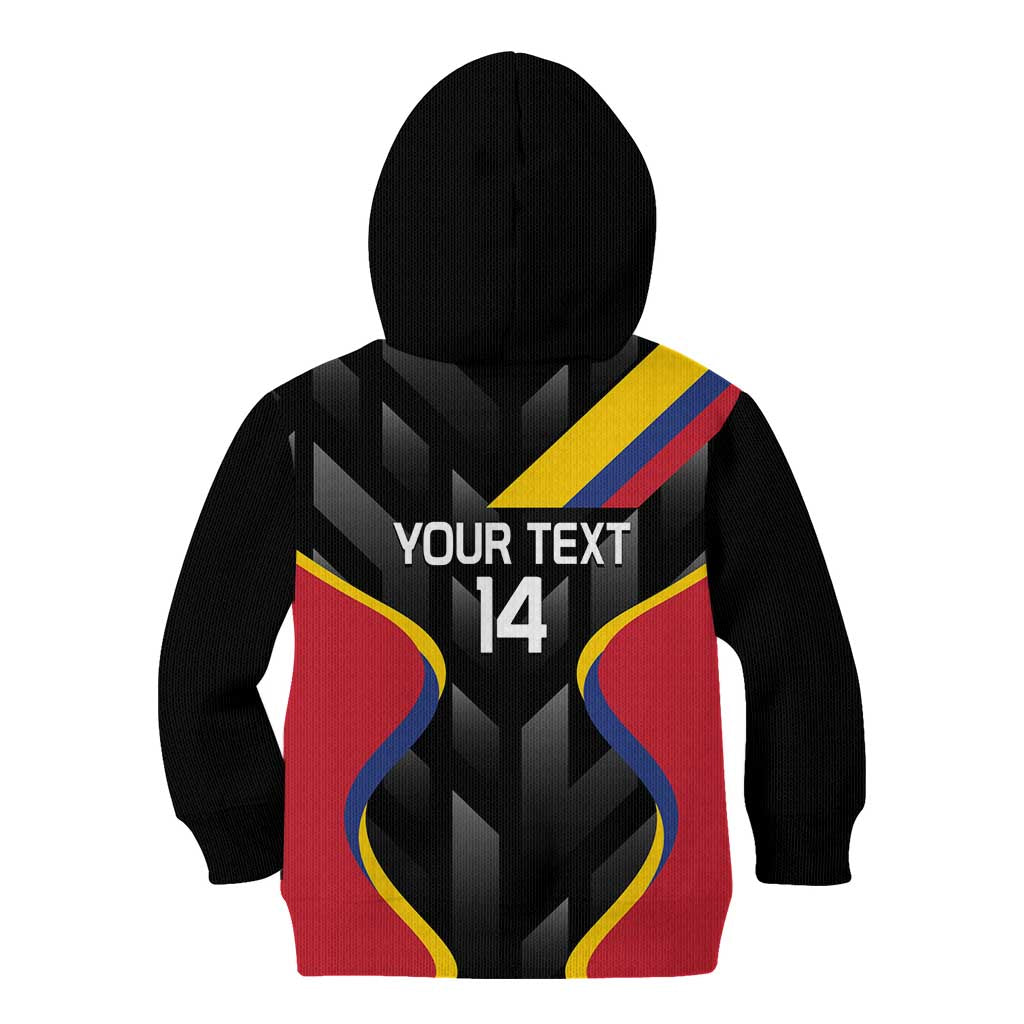 Custom Colombia Football Kid Hoodie Vamos Las Chicas Superpoderosas - Wonder Print Shop