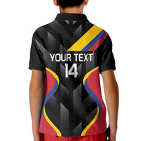 Custom Colombia Football Kid Polo Shirt Vamos Las Chicas Superpoderosas - Wonder Print Shop