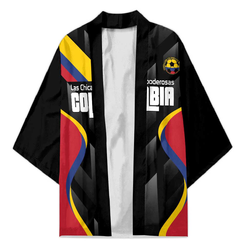 Custom Colombia Football Kimono Vamos Las Chicas Superpoderosas - Wonder Print Shop