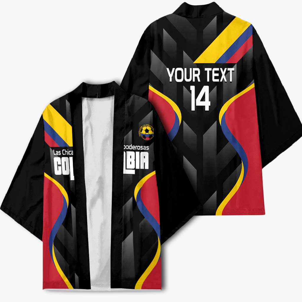 Custom Colombia Football Kimono Vamos Las Chicas Superpoderosas - Wonder Print Shop
